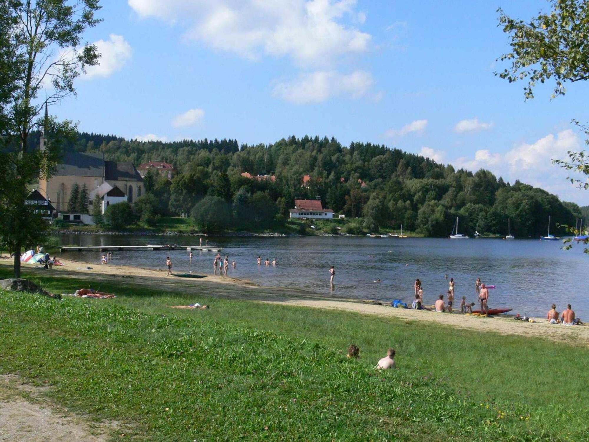 Lipno Lake House Přední Výtoň Esterno foto